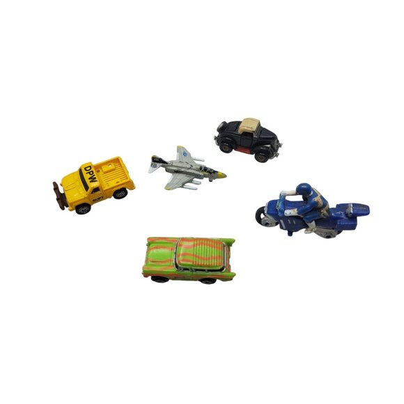 Galoob 1988 Assorted Vintage Miniature Toy Vehicles Lot of 5 - Picture 3 of 3